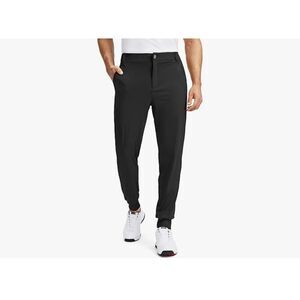 NEW Black Men's Golf Joggers Slim Fit Stretch Running Pants L